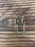 Montana Agate Fringe Earrings