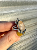 Golden Rutile Ring Size 6