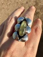 Green Kyanite MTF Ring