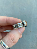 Sunstone Triple Band Size 7.5