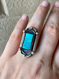 Turquoise Totem Ring 2