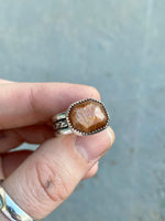 Sunstone Triple Band Size 7.5