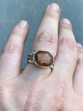 Sunstone Triple Band Size 7.5